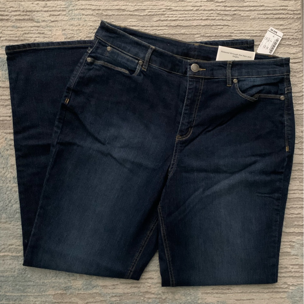 The Perfect Jean High rise Relaxed straight jeans